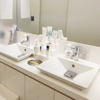 中野皮膚科クリニックの医療脱毛を受けた後のパウダールーム