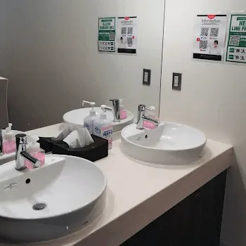 表参道スキンクリニック 全国2院のケミカルピーリングを受けた後のパウダールーム