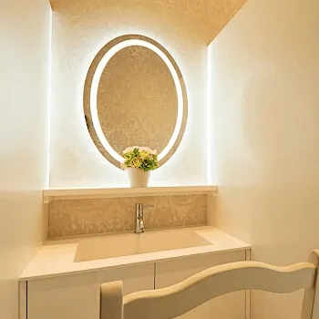 TCB東京中央美容外科 全国104院のケミカルピーリングを受けた後のパウダールーム