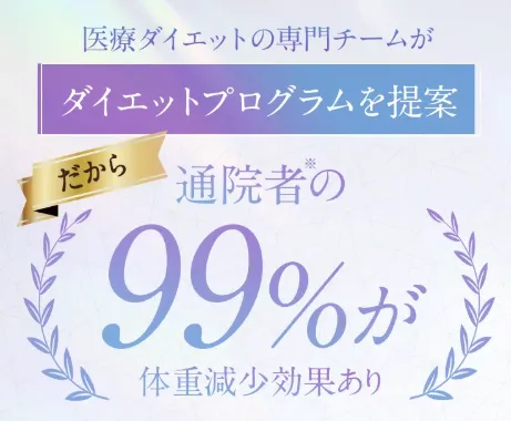 健康診断で運動不足を指摘された方でも体重減少効果があるディオクリニック