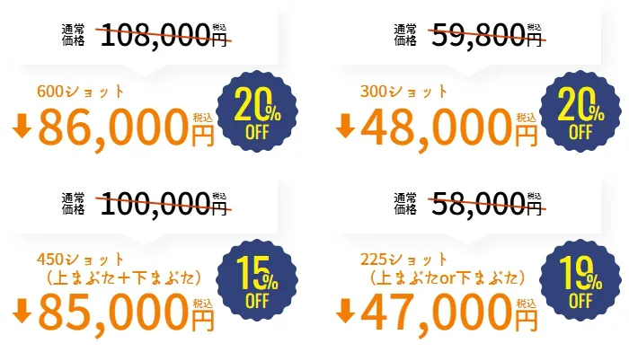 福岡でデンシティが安いおすすめのクリニック 湘南美容外科クリニック 割引キャンペーン