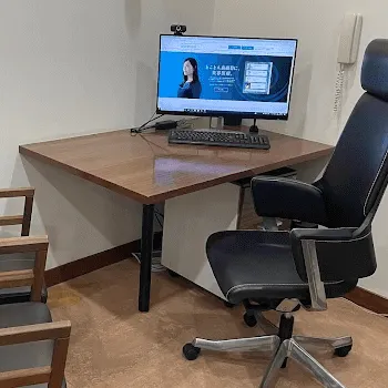 聖心美容クリニック 福岡院のデンシティを受ける前の診察室