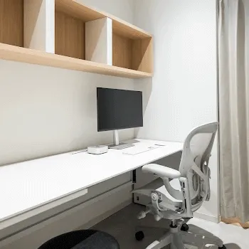 天神竹井皮膚科のデンシティを受ける前の診察室