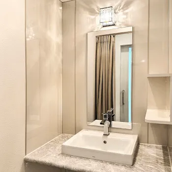 レナトゥスクリニック 福岡1院のジェントルマックスプロの都度払いによる施術を受けた後のパウダールーム