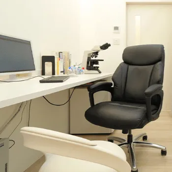 つだクリニックのジェントルマックスプロの都度払いによる施術を受ける前の診察室