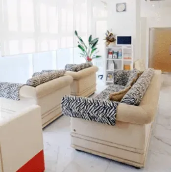 共立美容外科 福岡院のヒアルロン酸注射を受ける前の受付