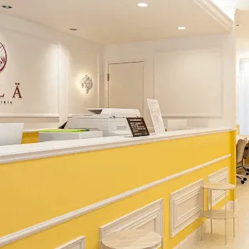 ルラ(LULA)美容クリニック 福岡2院の刺青除去を受ける前の受付