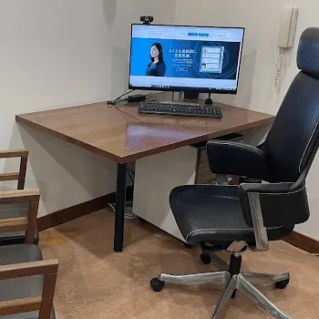 聖心美容クリニック 福岡院の刺青除去を受ける前の診察室