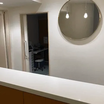 福岡天神美容クリニックのモフィウス8を受ける前の受付