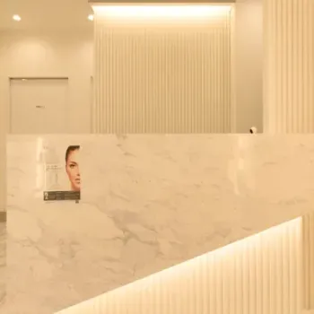 フィラークリニック 福岡院の肩ボトックスを受ける前の受付