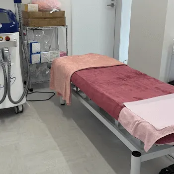 ルラ(LULA)美容クリニック広島院の刺青除去を受ける施術室