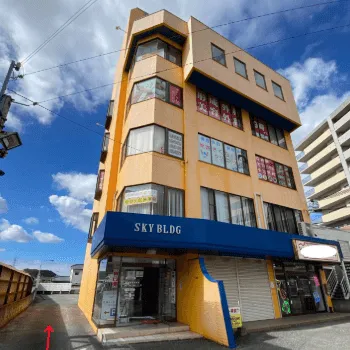 姫路さくらクリニックの刺青除去を受けるクリニックが入っているビルの外観