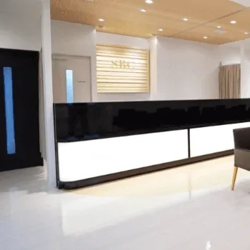 湘南美容クリニック 茨城1院の刺青除去を受ける前の受付