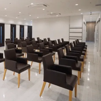 湘南美容クリニック 茨城1院の刺青除去を受ける前の待合室