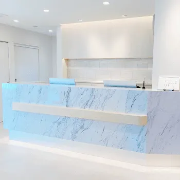 あざみ野駅前形成外科の刺青除去を受ける前の受付