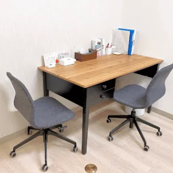 ガーデンクリニック 神奈川1院の刺青除去を受ける前のカウンセリングルーム