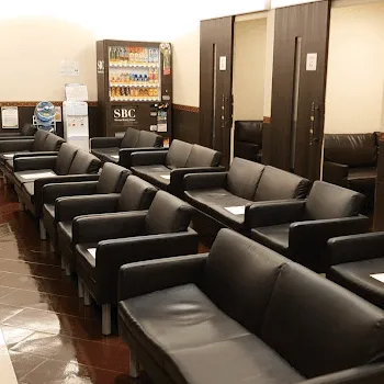 湘南美容クリニック 神奈川14院の刺青除去を受ける前の待合室