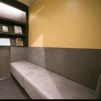 聖心美容クリニック 神奈川1院の刺青除去を受ける前の待合室