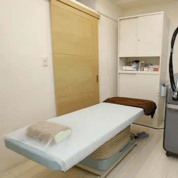 渋谷美容外科クリニック 神奈川1院の刺青除去を受ける施術室