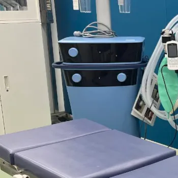 M'S CLINICの肩ボトックスを受ける施術室