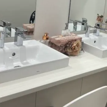 M'S CLINICの肩ボトックスを受けた後のパウダールーム