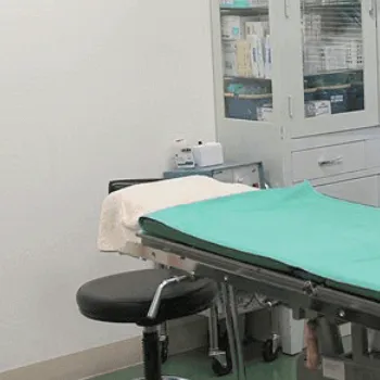 大塚美容形成外科 金沢院の肩ボトックスを受ける施術室