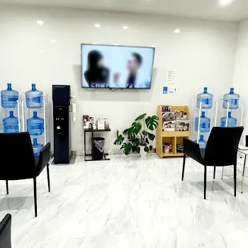 TCB東京中央美容外科 神戸院のケミカルピーリングを受ける前の待合室