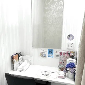 TCB東京中央美容外科 神戸院のケミカルピーリングを受けた後のパウダールーム