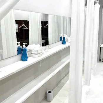 湘南美容クリニック 神戸三宮院の刺青除去を受けた後のパウダールーム