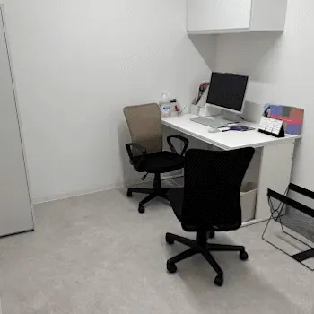 ルラ(LULA)美容クリニック 京都院の刺青除去を受ける前の診察室