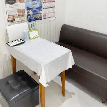 湘南美容クリニック 京都3院の刺青除去を受ける前のカウンセリングルーム