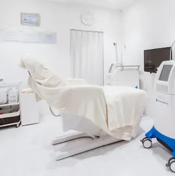 すなおクリニックの肩ボトックスを受ける施術室