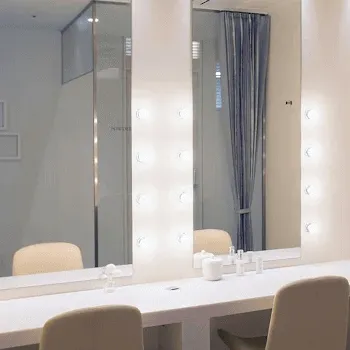 表参道スキンクリニック名古屋院のデンシティを受けた後のパウダールーム