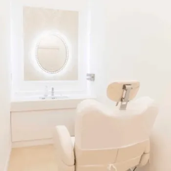 A CLINIC 名古屋院の刺青除去を受けた後のパウダールーム