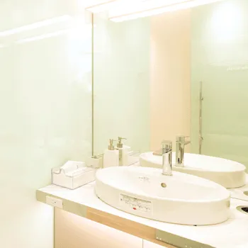 エースクリニック 名古屋院のオンダリフトを受けた後のパウダールーム