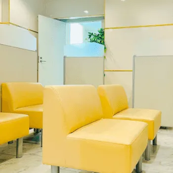 共立美容外科 名古屋院のピコスポットを受ける前の待合室