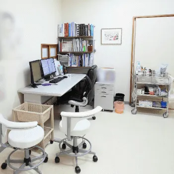 ヘシキ形成外科クリニックの刺青除去を受ける前の診察室