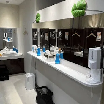 湘南美容クリニック 那覇院の刺青除去を受けた後のパウダールーム