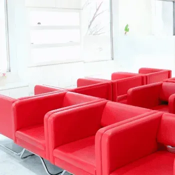 野本真由美スキンケアクリニックのデンシティを受ける前の待合室