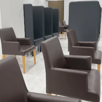 湘南美容クリニック 新潟院の刺青除去を受ける前の待合室