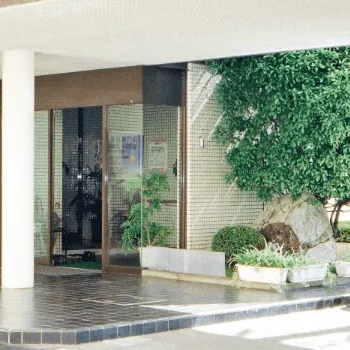 たねだ内科の刺青除去を受ける医院の入り口