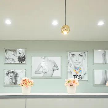 TCB東京中央美容外科 岡山院の刺青除去を受ける前の受付