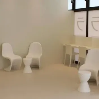 クララ美容皮膚科 那覇院の肩ボトックスを受ける前の待合室