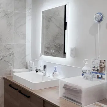 東京美容外科 沖縄院の肩ボトックスを受けた後のパウダールーム