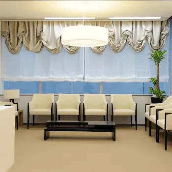 フェミークリニック 大阪3院のケミカルピーリングを受ける前の待合室