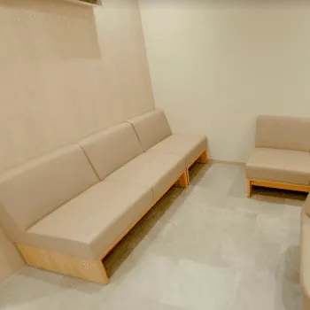 クリニーク大阪心斎橋のデンシティを受ける前の待合室