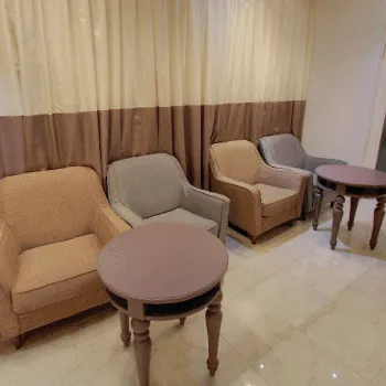 表参道スキンクリニック大阪院のデンシティを受ける前の待合室