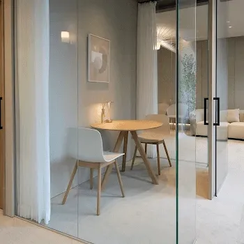 Uraraスキンクリニックのデンシティを受ける前のカウンセリングルーム