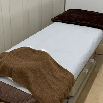 湘南美容クリニック 大阪6院のピコスポットを受ける施術室