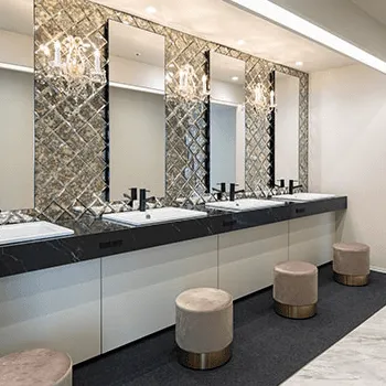 ゆうきクリニック 大阪2院のピコスポットを受けた後のパウダールーム